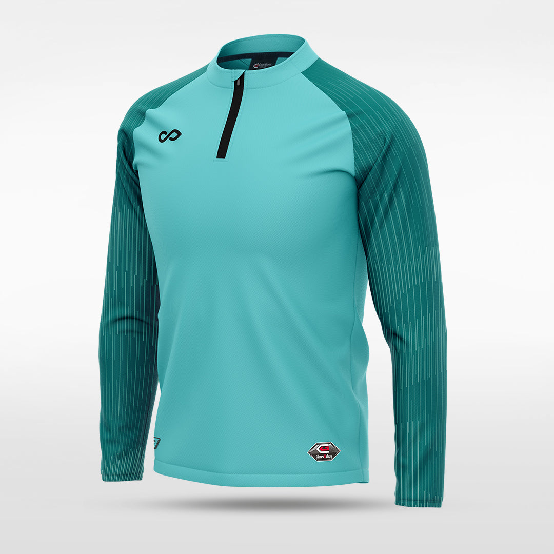 1/4 Half Zip Vanta Series Stellara - AT233XFC3 mediumspringgreen