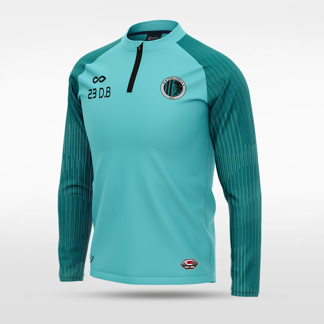 1/4 Half Zip Vanta Series Stellara - AT233XFC3 mediumspringgreen