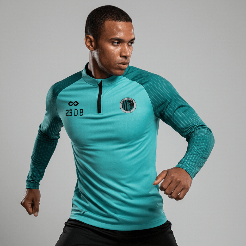 1/4 Half Zip Vanta Series Stellara - AT233XFC3 mediumspringgreen