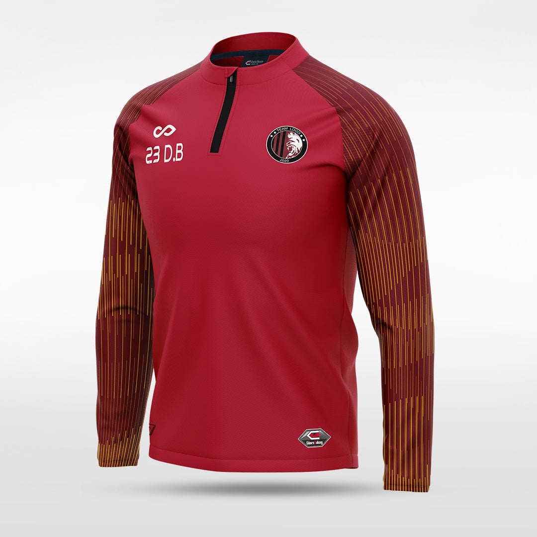 1/4 Half Zip Vanta Series Stellara - AT233XFC3 red