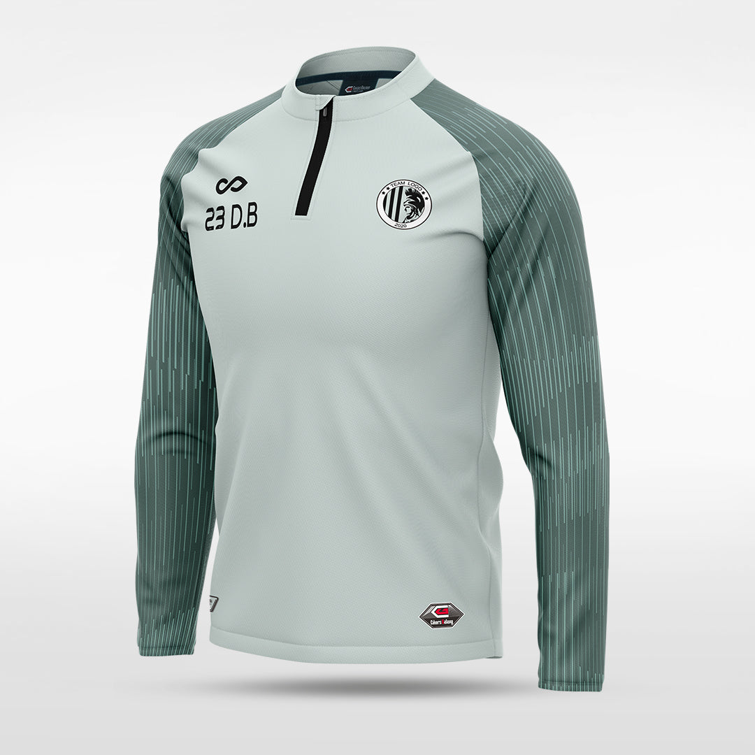 1/4 Half Zip Vanta Series Stellara - AT233XFC3 silver