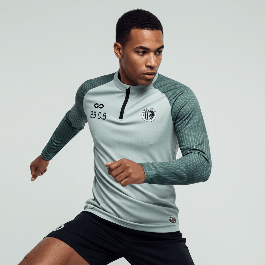 1/4 Half Zip Vanta Series Stellara - AT233XFC3 silver