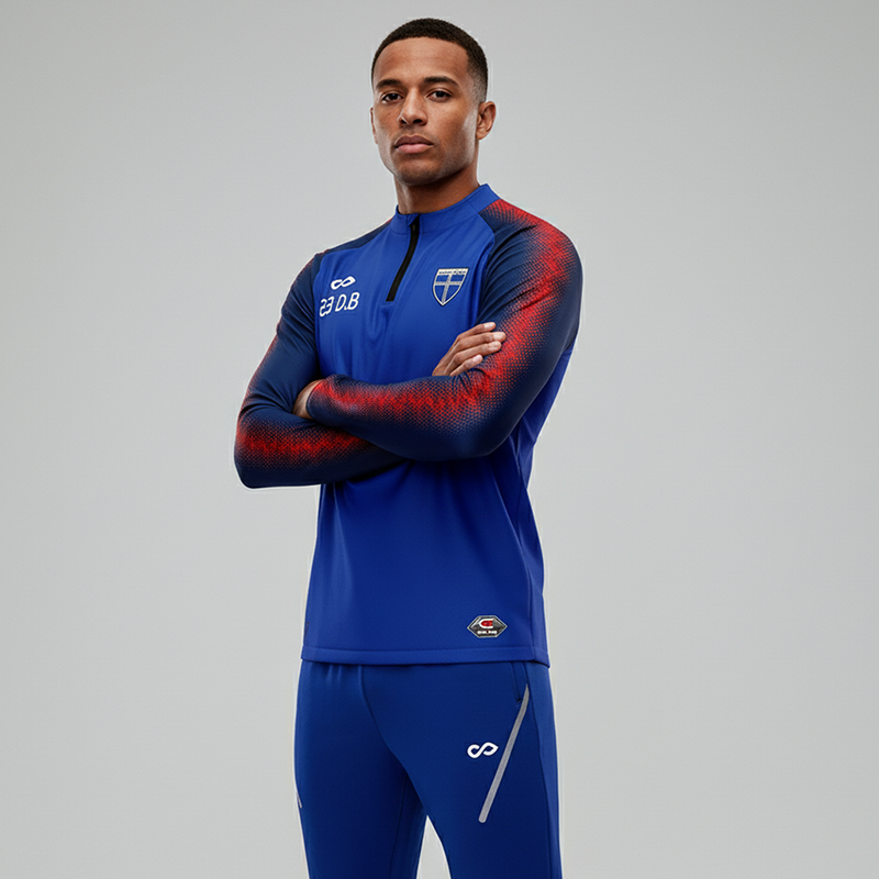 1/4 Half Zip Vanta Series Lumin - AT233XFD3 blue