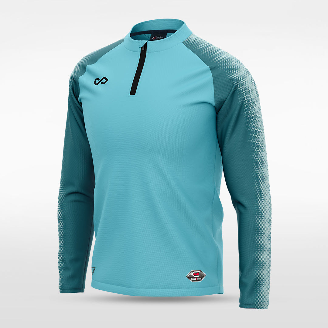 1/4 Half Zip Vanta Series Lumin - AT233XFD3 mediumspringgreen