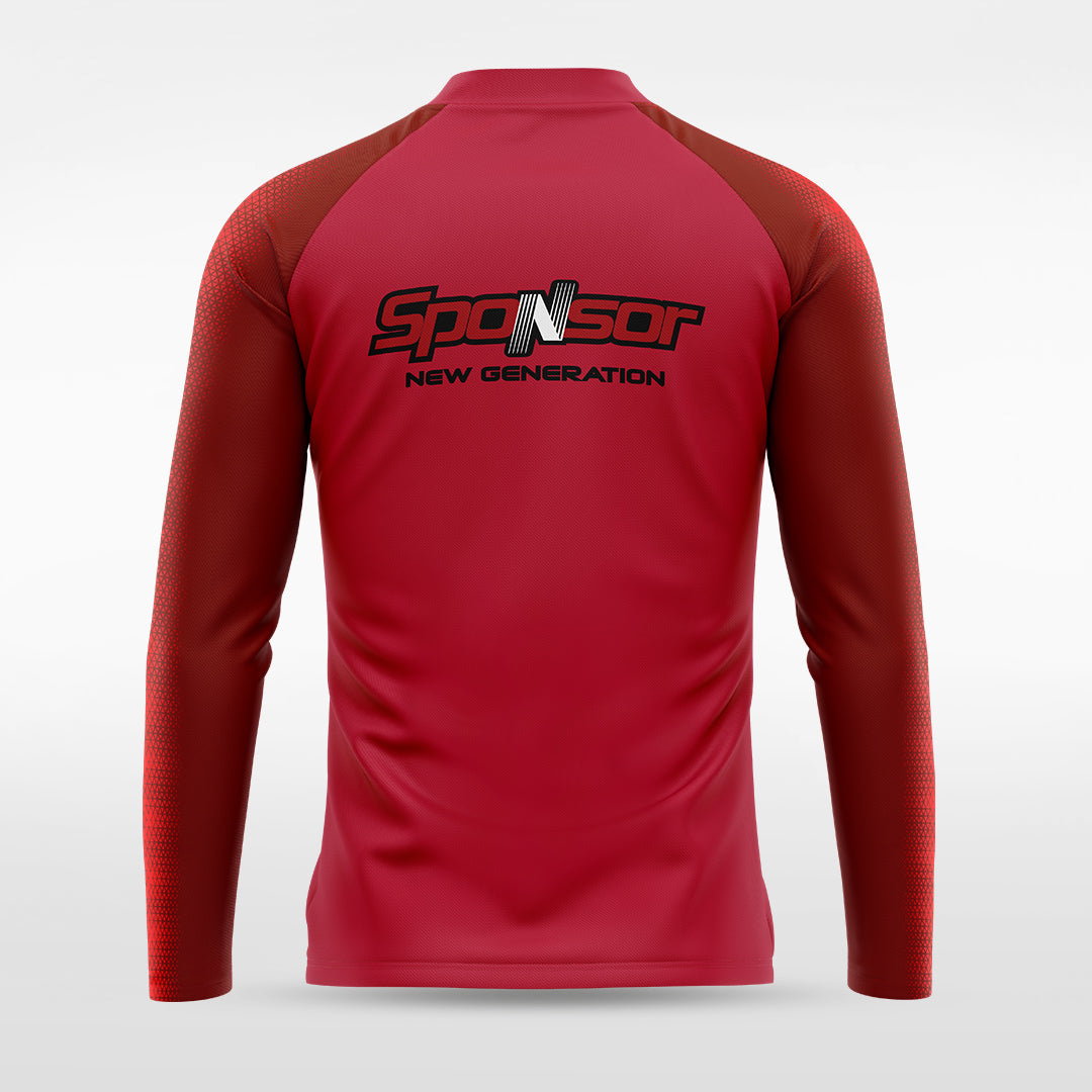 1/4 Half Zip Vanta Series Lumin - AT233XFD3 red