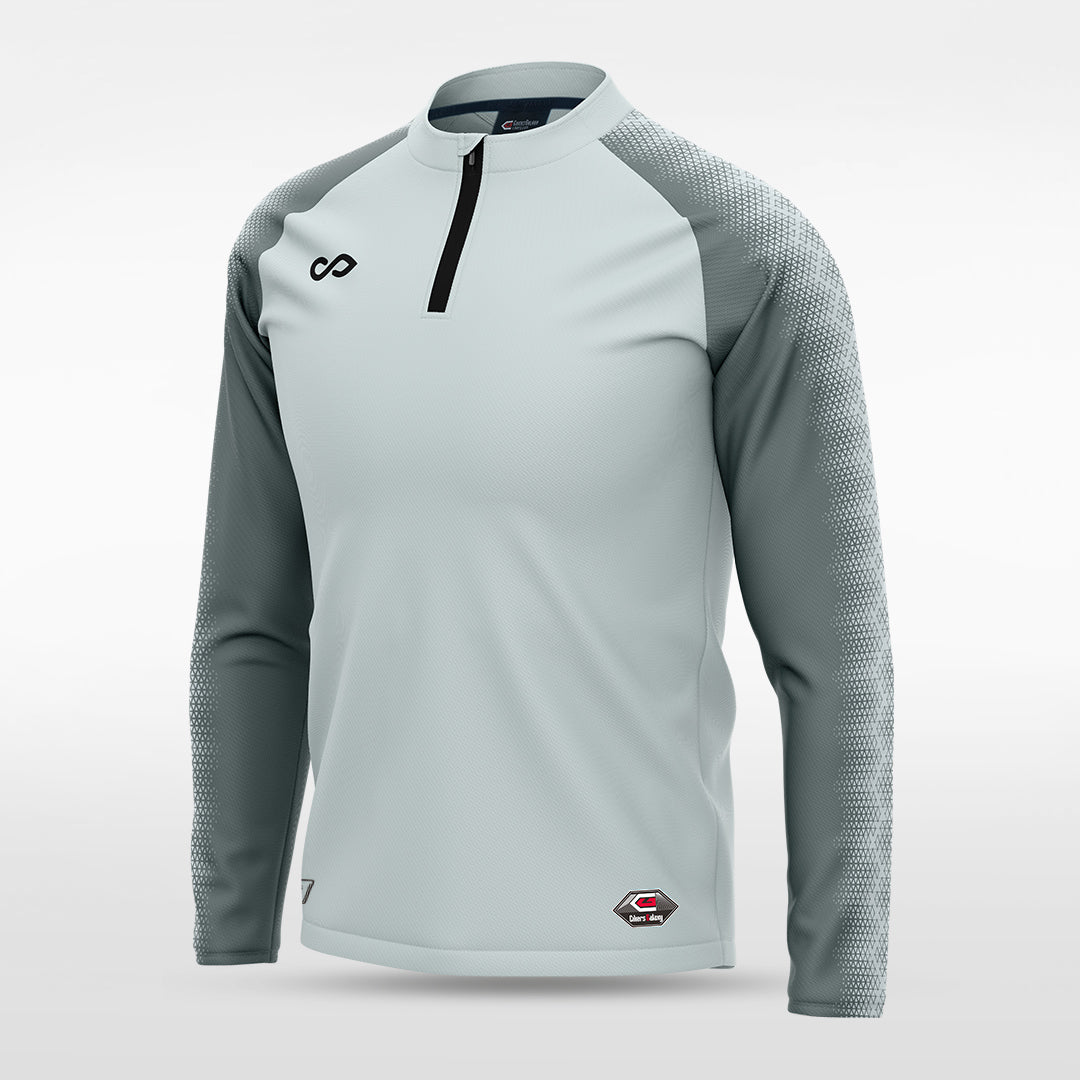 1/4 Half Zip Vanta Series Lumin - AT233XFD3 silver