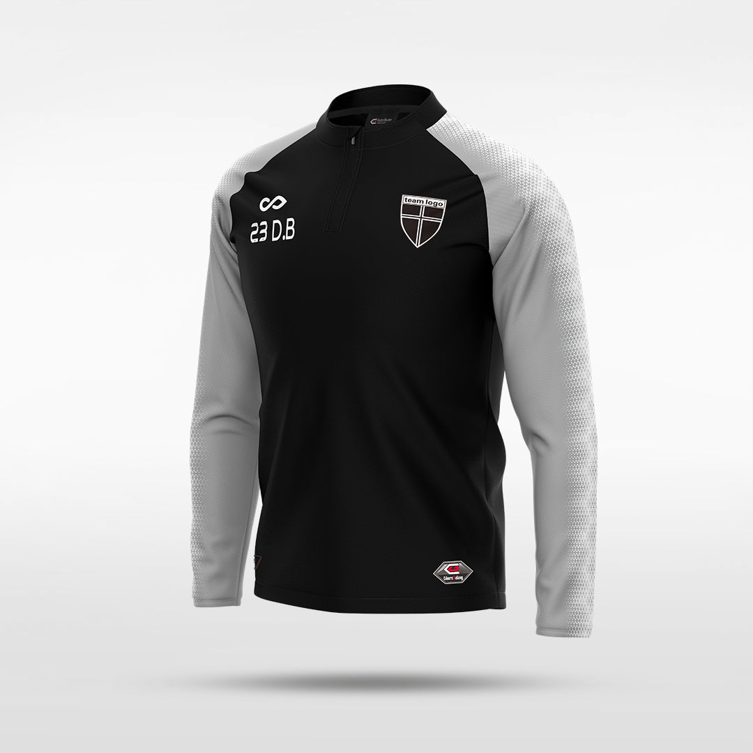 kid 1/4 Half Zip Vanta Series Lumin - AT233XFD8 black