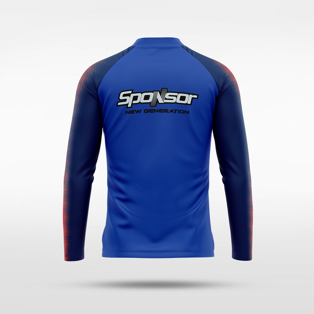 kid 1/4 Half Zip Vanta Series Lumin - AT233XFD8 blue