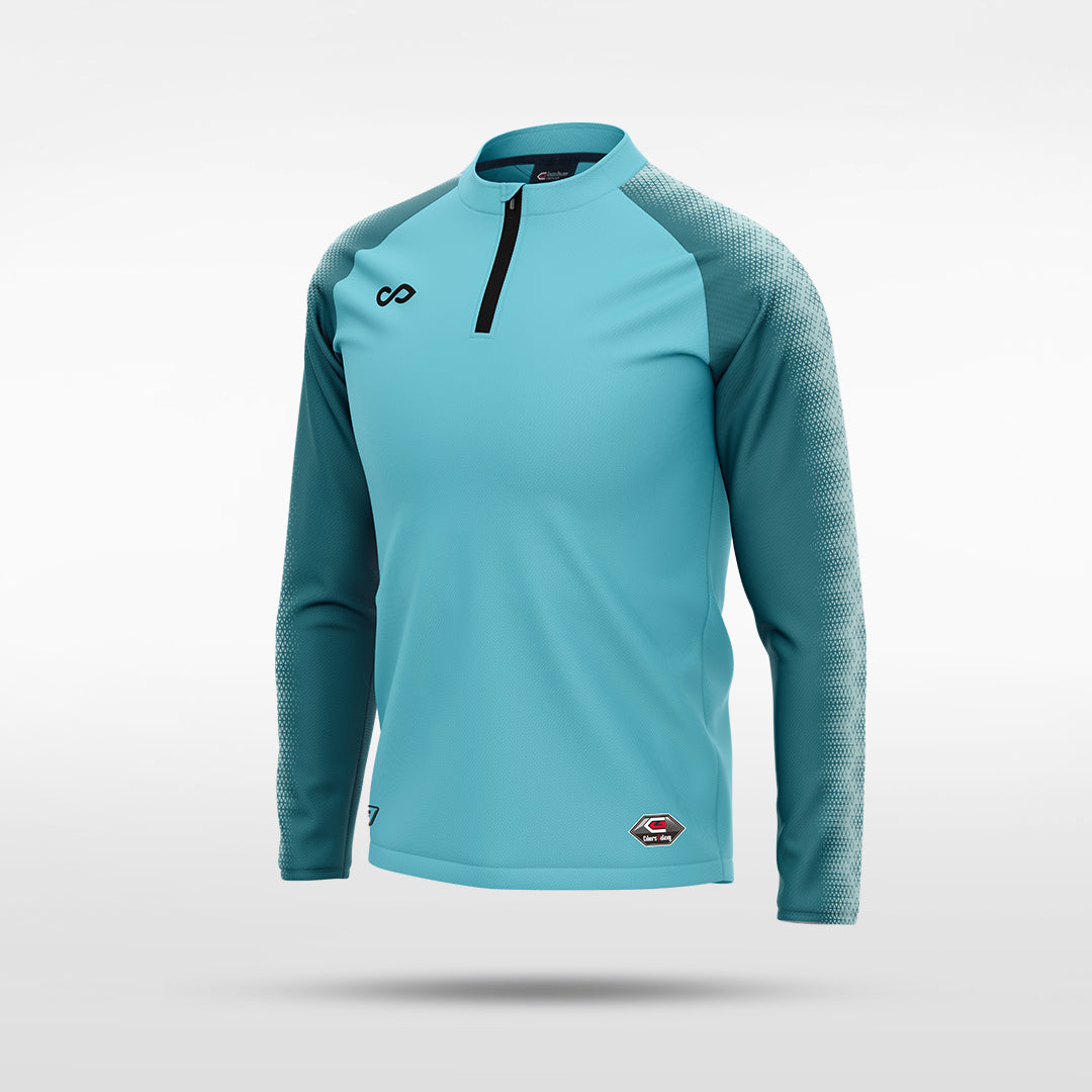 kid 1/4 Half Zip Vanta Series Lumin - AT233XFD8 mediumspringgreen