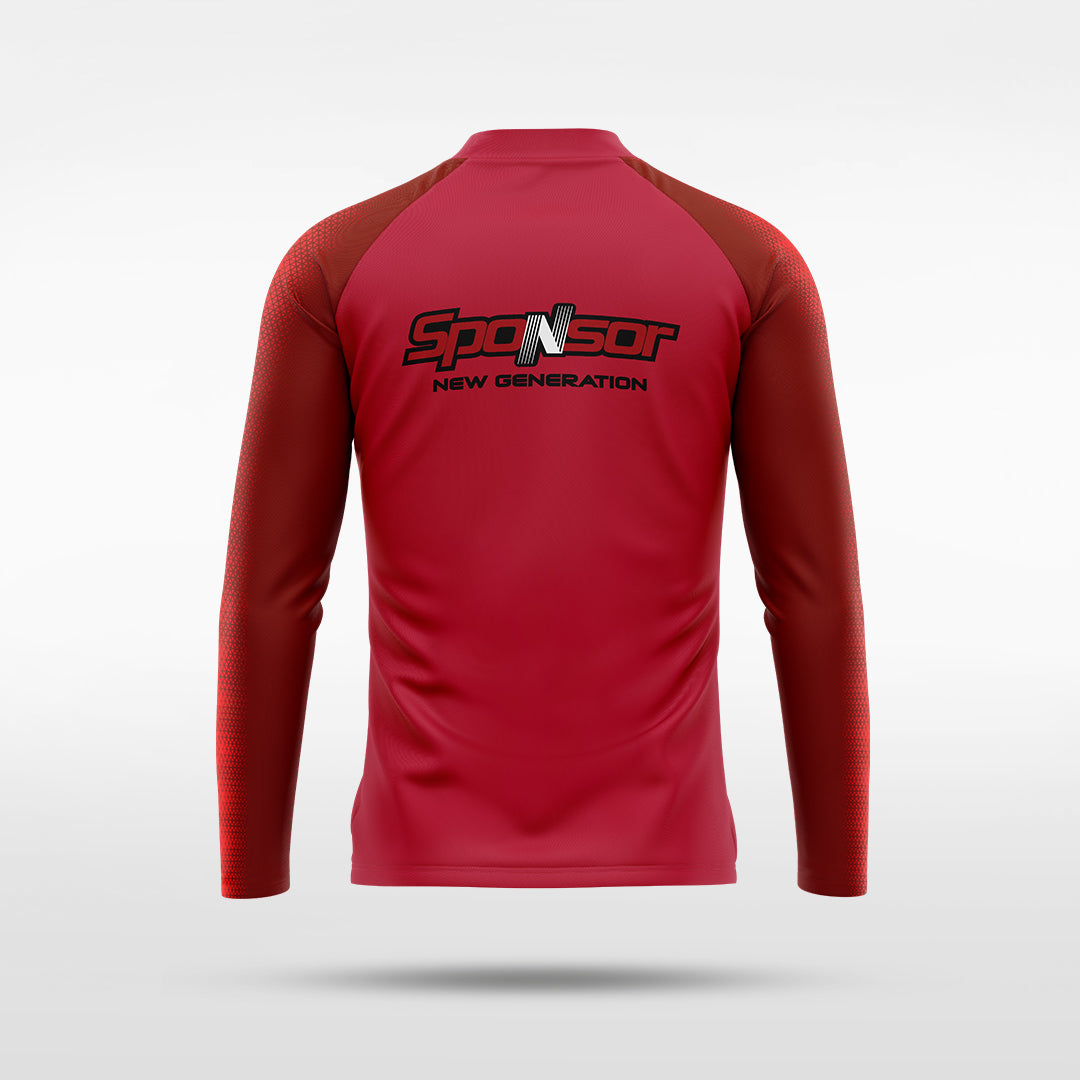 kid 1/4 Half Zip Vanta Series Lumin - AT233XFD8 red