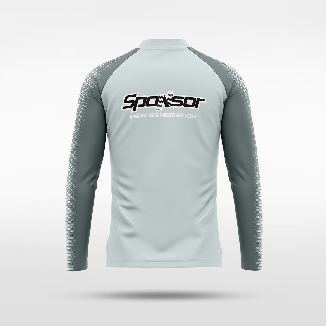 kid 1/4 Half Zip Vanta Series Lumin - AT233XFD8 silver