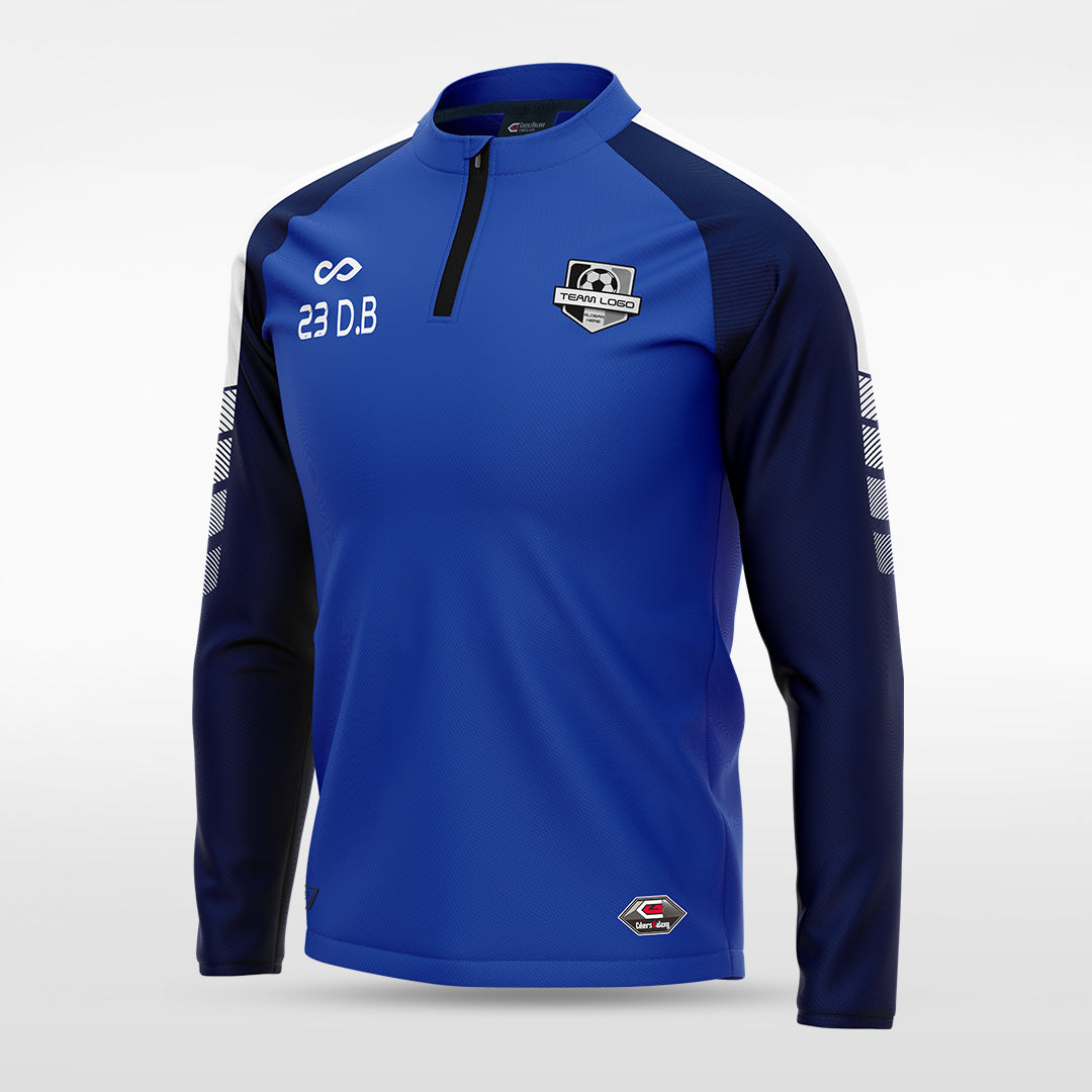 1/4 Half Zip Vanta Series Ventara - AT233XFE3 blue