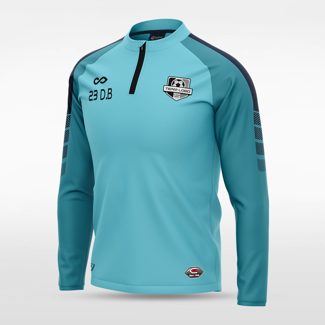 1/4 Half Zip Vanta Series Ventara - AT233XFE3 mediumspringgreen