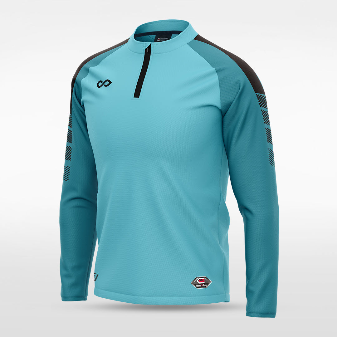 1/4 Half Zip Vanta Series Ventara - AT233XFE3 mediumspringgreen