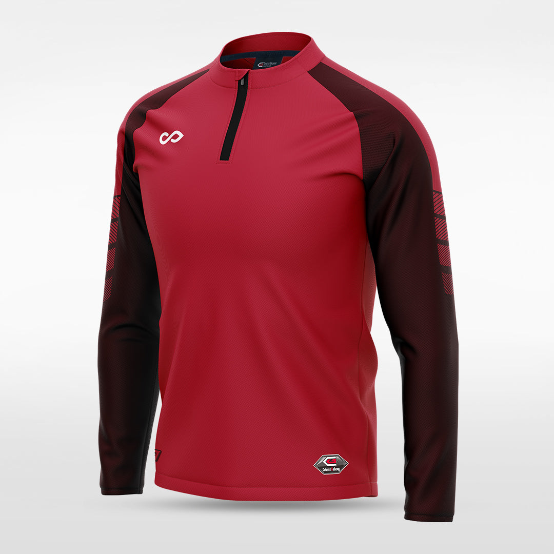 1/4 Half Zip Vanta Series Ventara - AT233XFE3 red