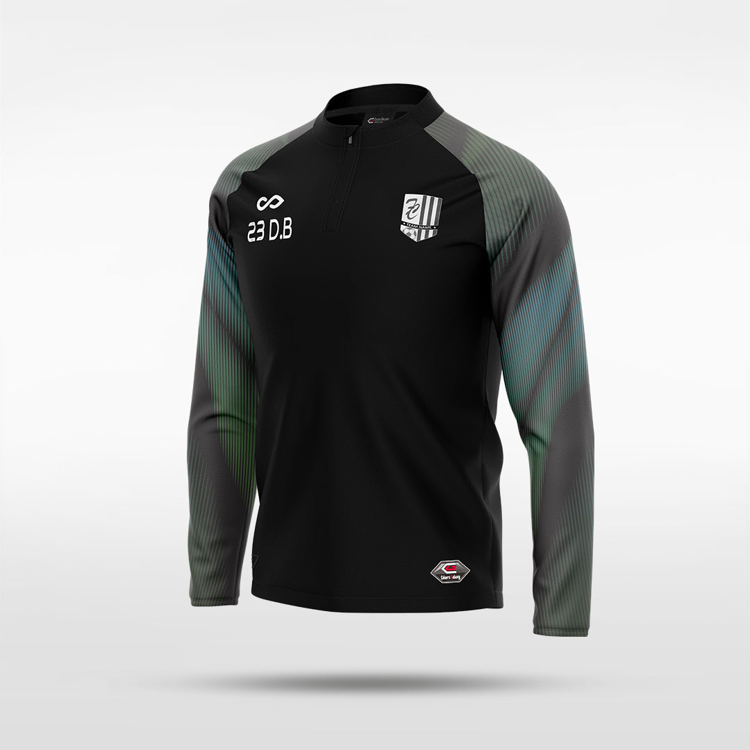 kid 1/4 Half Zip Vanta Series Aurora - AT233XFEE8 black