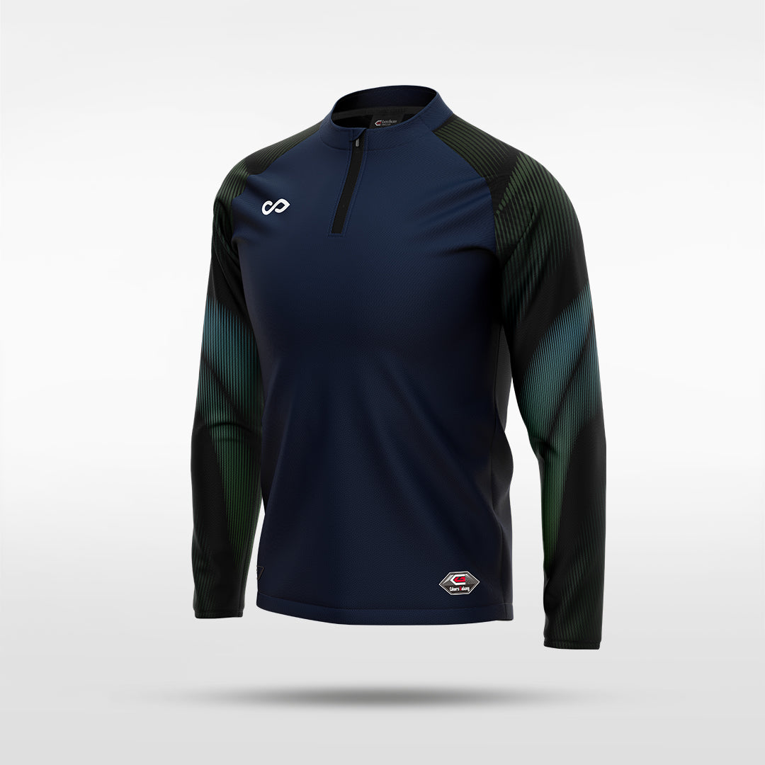 kid 1/4 Half Zip Vanta Series Aurora - AT233XFEE8 navy