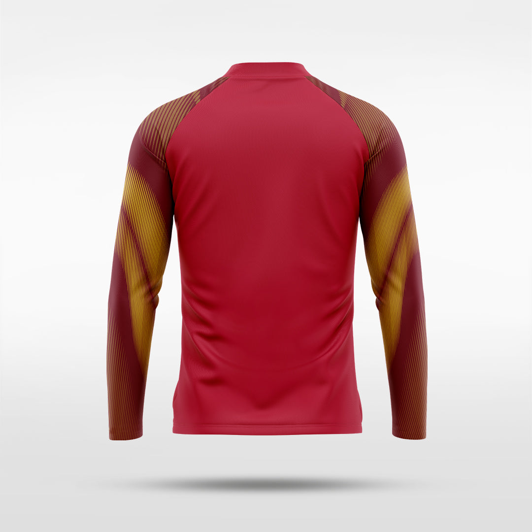 kid 1/4 Half Zip Vanta Series Aurora - AT233XFEE8 red