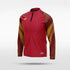 kid 1/4 Half Zip Vanta Series Aurora - AT233XFEE8 red