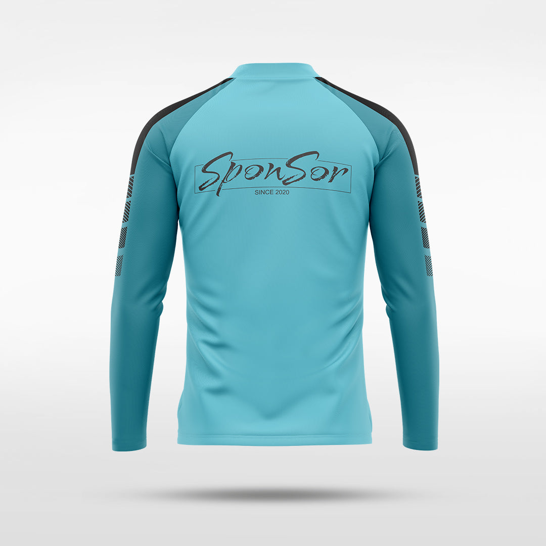 kid 1/4 Half Zip Vanta Series Ventara - AT233XFEF8 mediumspringgreen