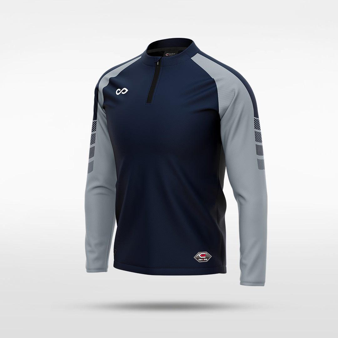 kid 1/4 Half Zip Vanta Series Ventara - AT233XFEF8 navy
