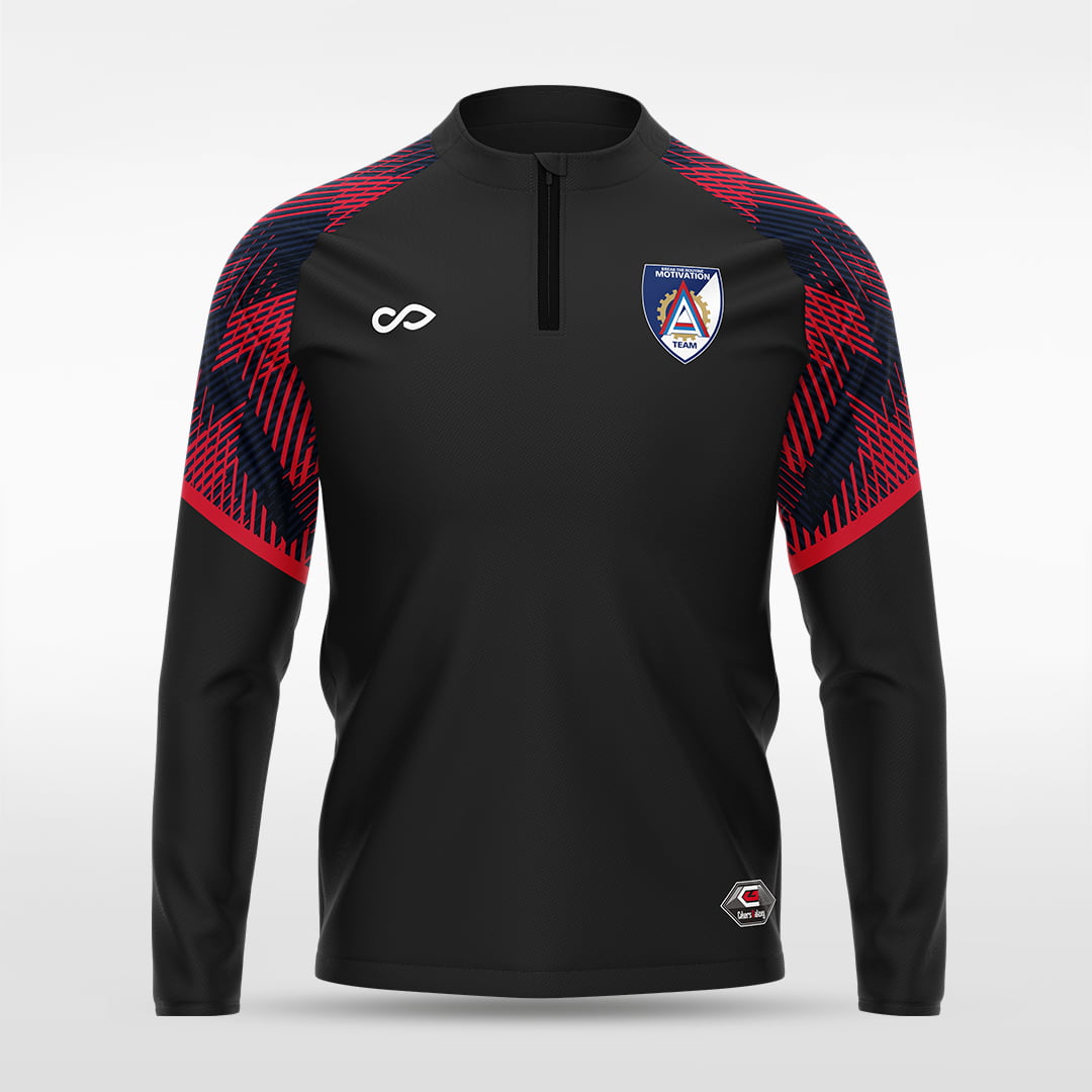 1/4 Half Zip Vanta Series Lumara - AT233XFEP3 black