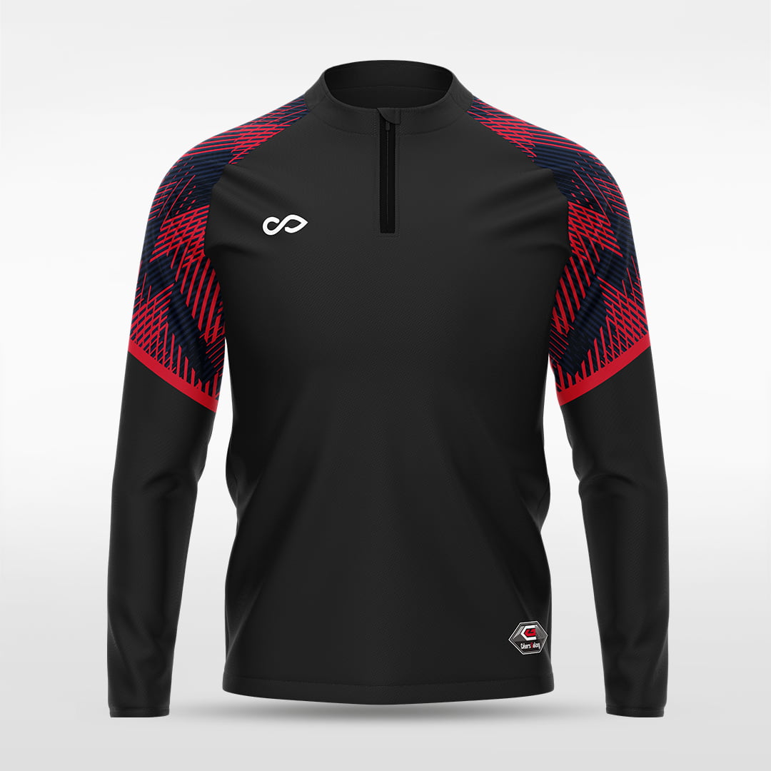 1/4 Half Zip Vanta Series Lumara - AT233XFEP3 black