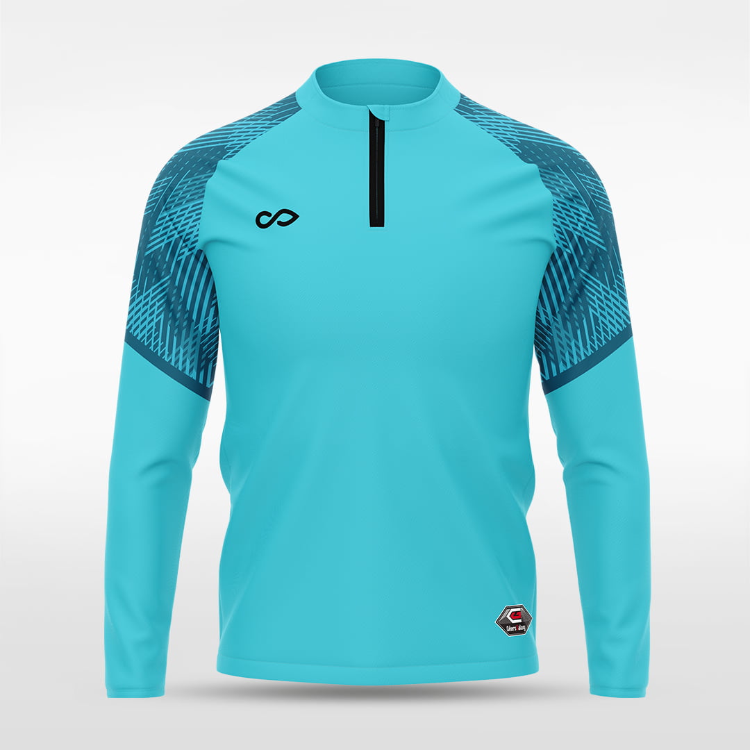 1/4 Half Zip Vanta Series Lumara - AT233XFEP3 mediumspringgreen