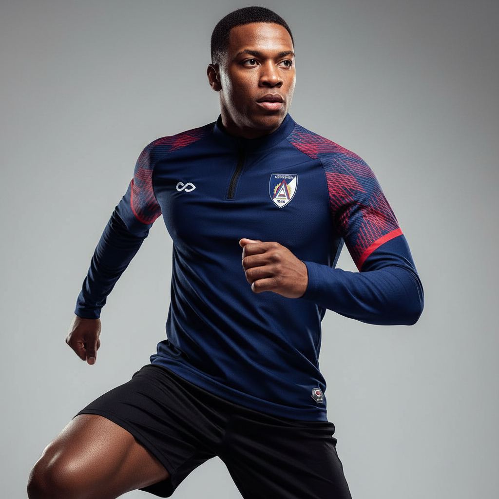 1/4 Half Zip Vanta Series Lumara - AT233XFEP3 navy