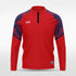 1/4 Half Zip Vanta Series Lumara - AT233XFEP3 red