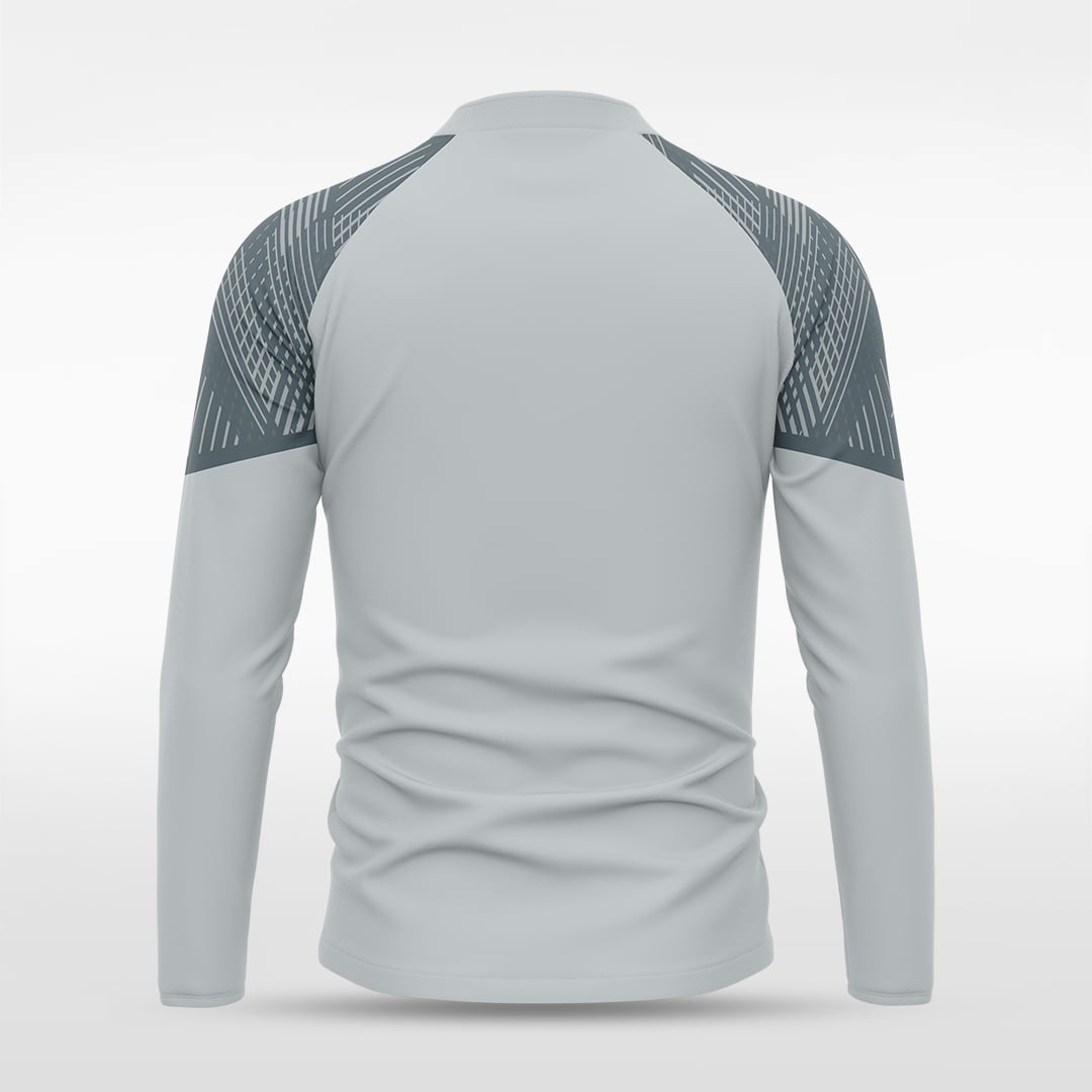 1/4 Half Zip Vanta Series Lumara - AT233XFEP3 silver