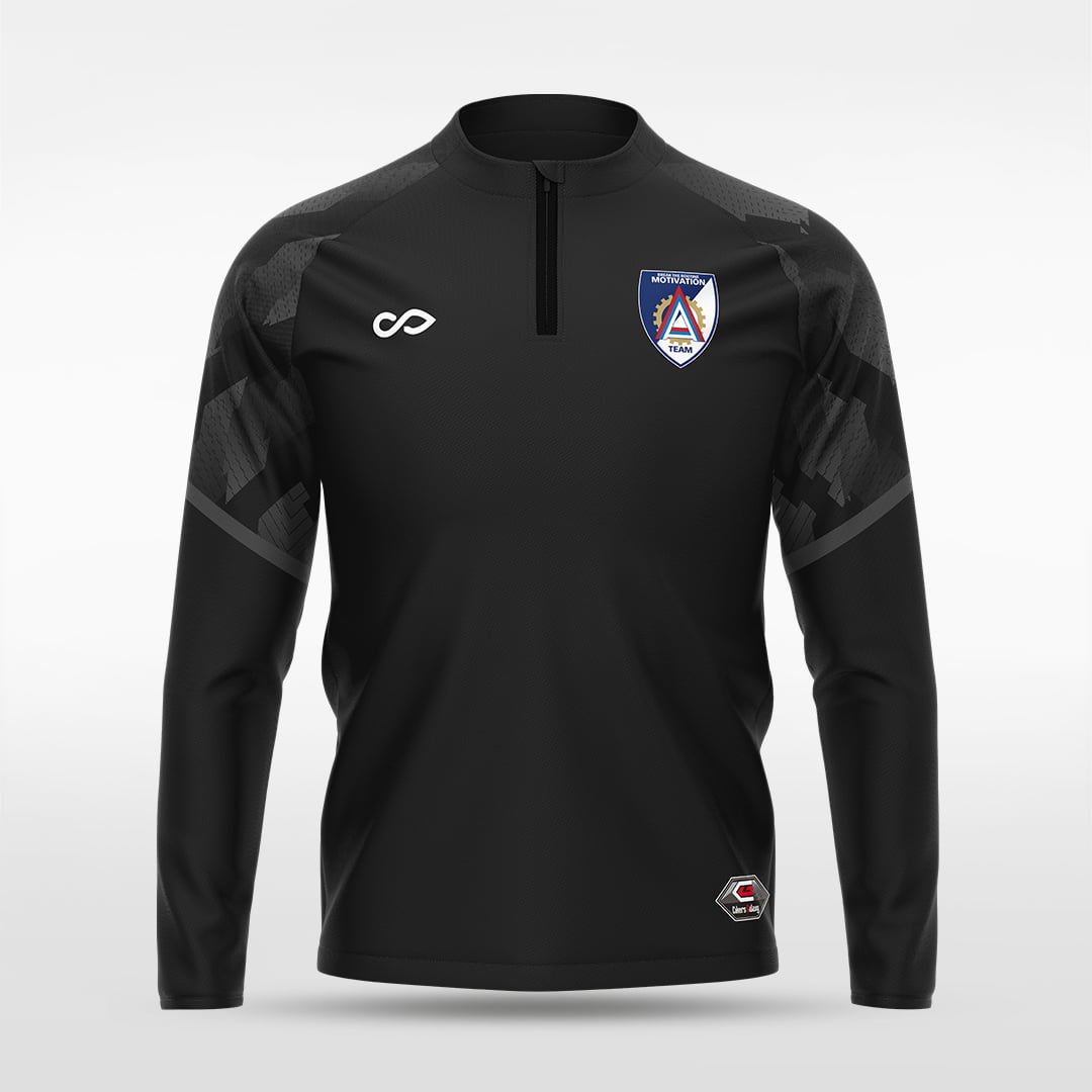 1/4 Half Zip Vanta Series Scalara - AT233XFFA3 black