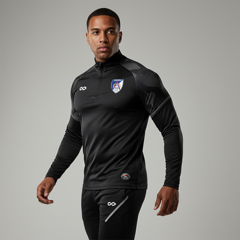 1/4 Half Zip Vanta Series Scalara - AT233XFFA3 black