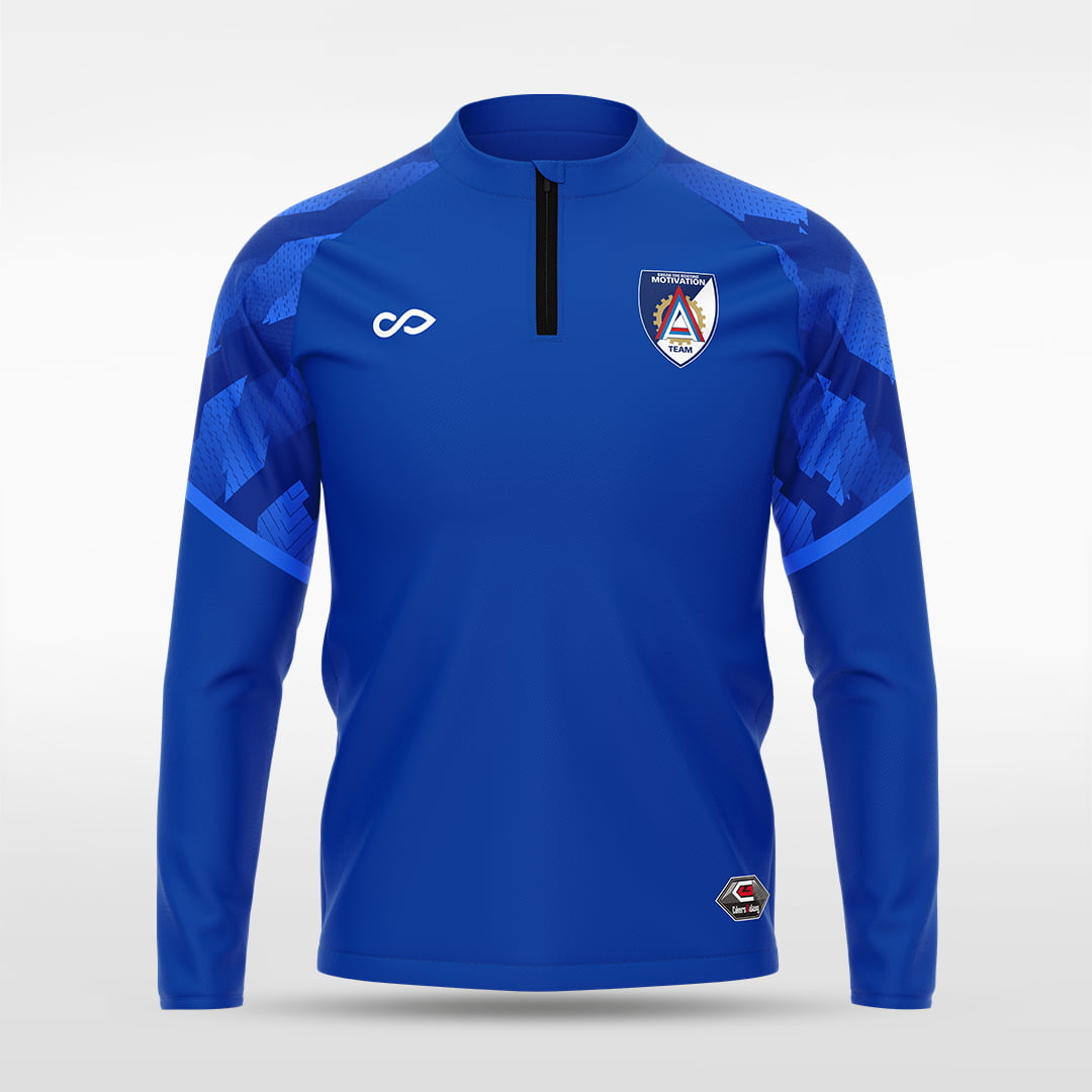 1/4 Half Zip Vanta Series Scalara - AT233XFFA3 blue