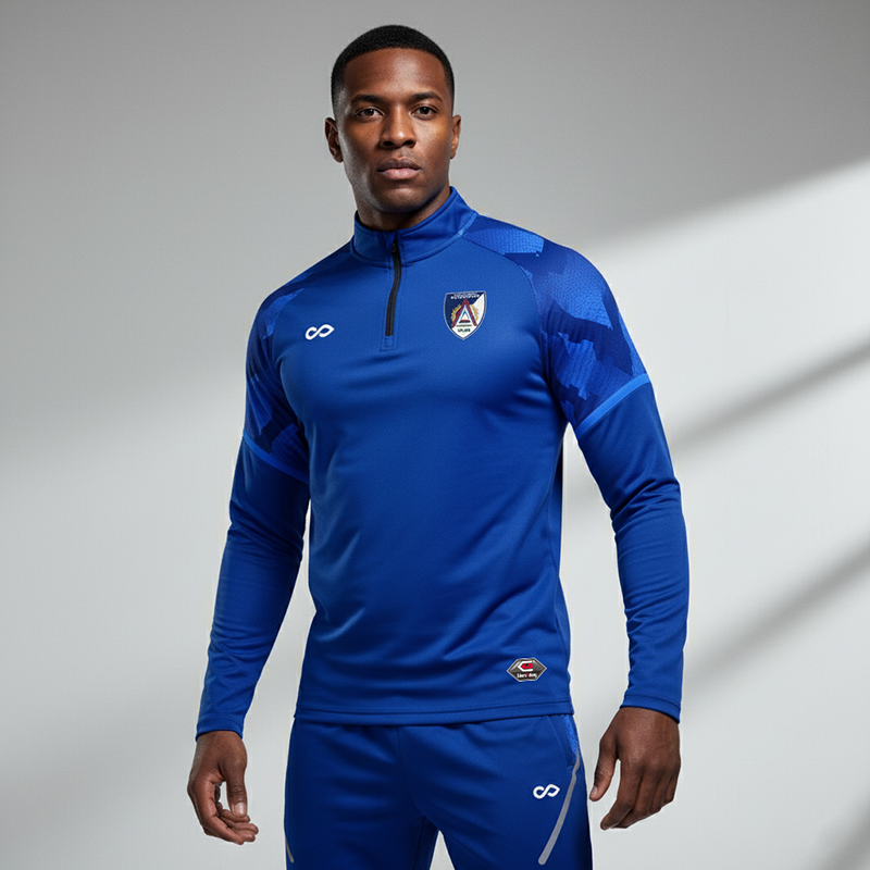 1/4 Half Zip Vanta Series Scalara - AT233XFFA3 blue