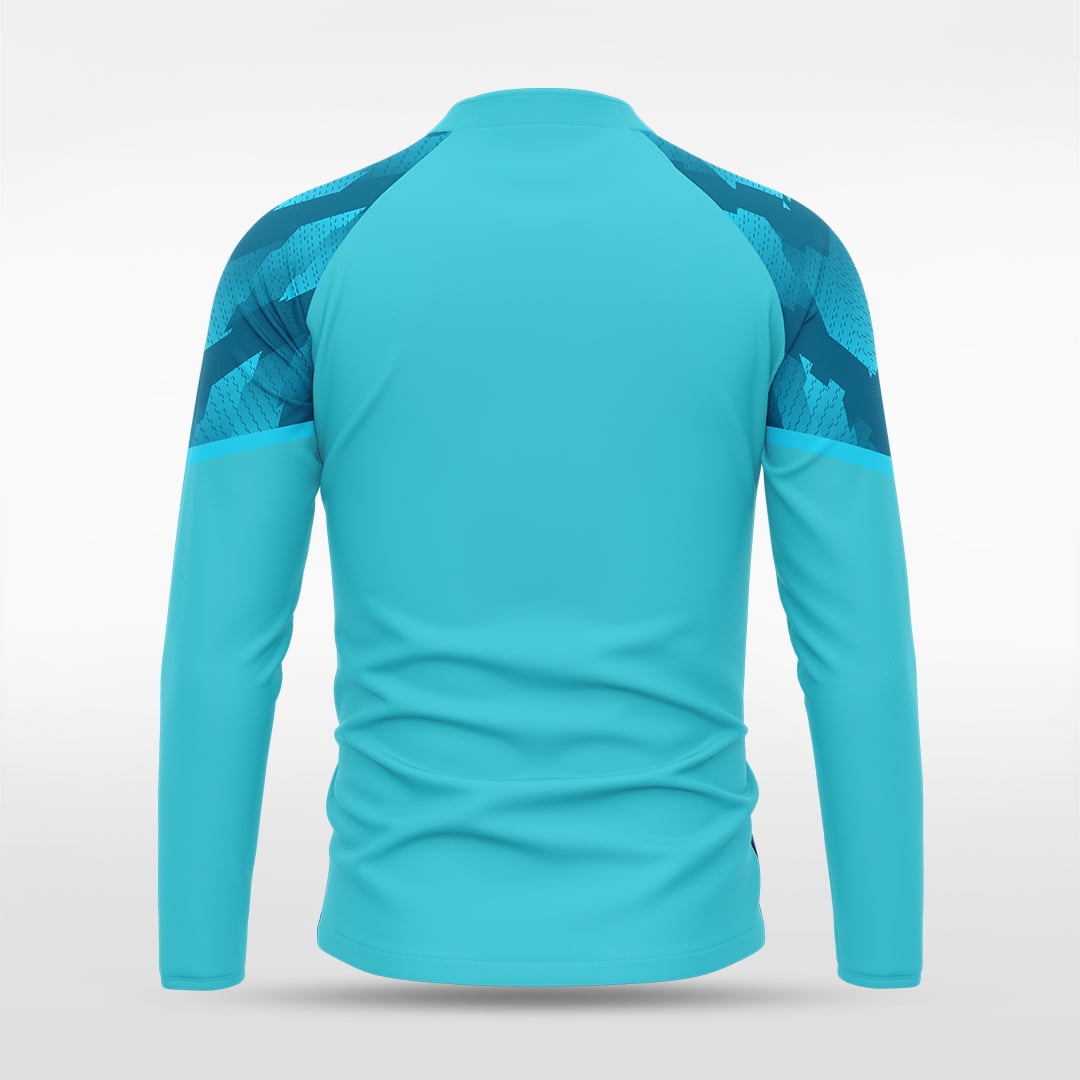 1/4 Half Zip Vanta Series Scalara - AT233XFFA3 mediumspringgreen