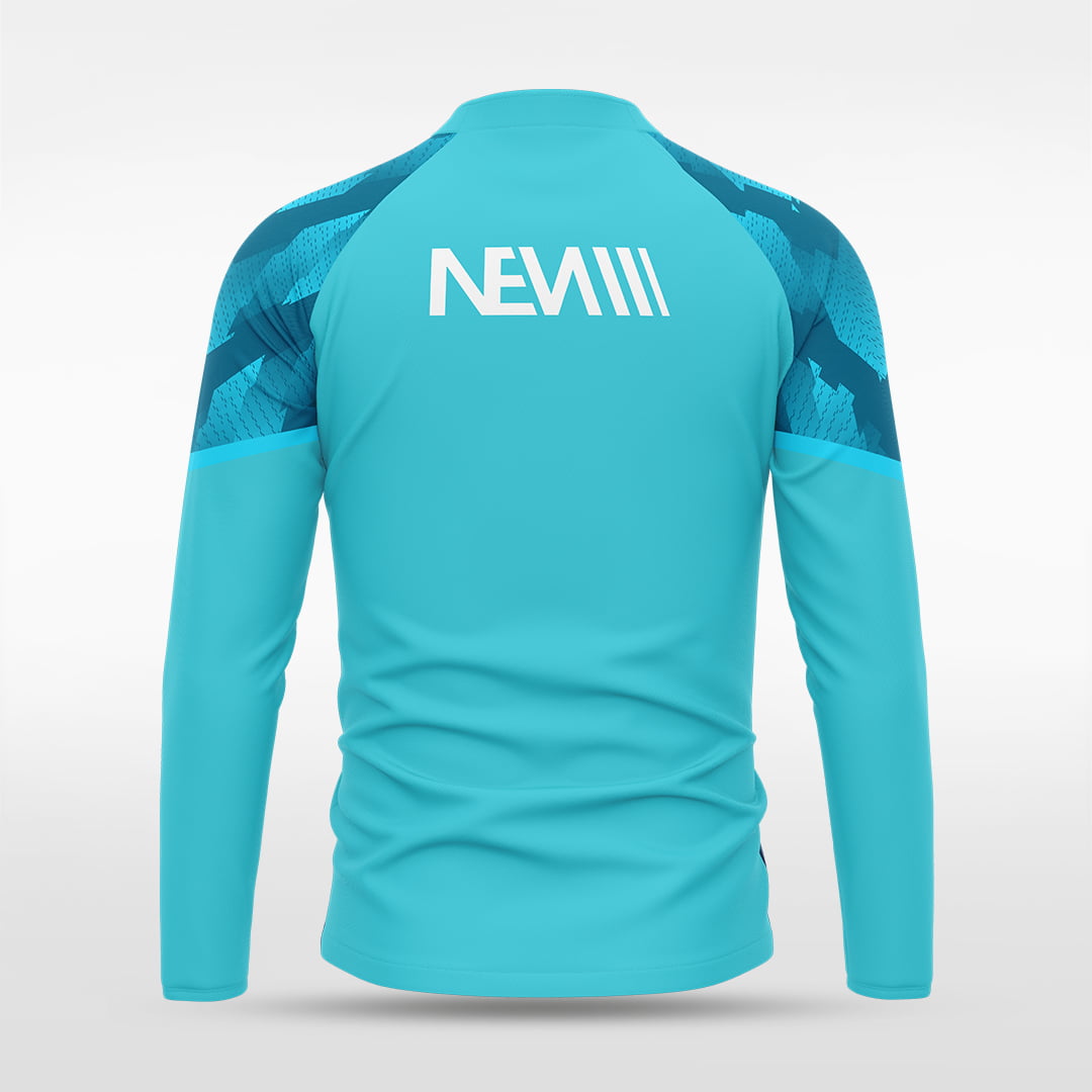 1/4 Half Zip Vanta Series Scalara - AT233XFFA3 mediumspringgreen