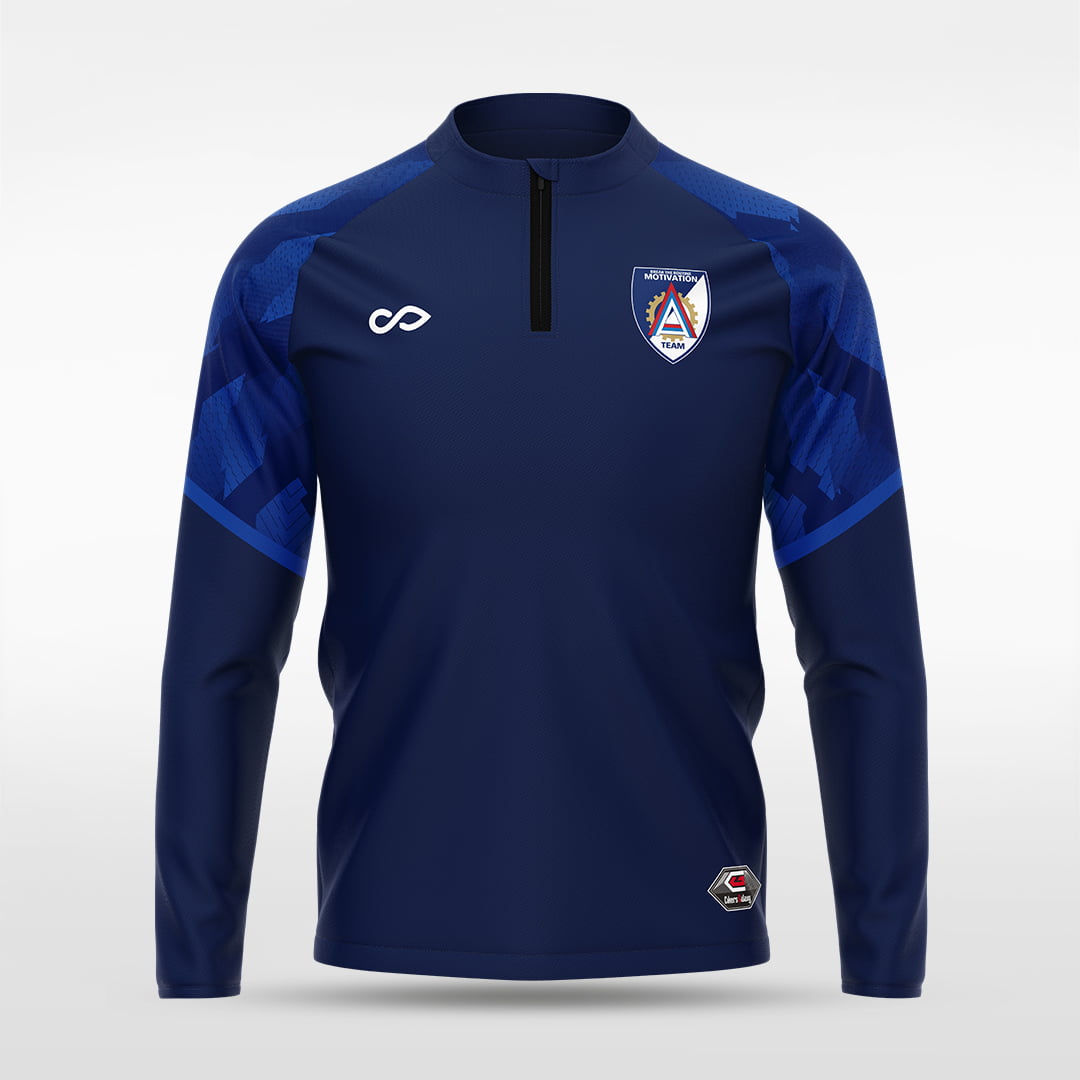 1/4 Half Zip Vanta Series Scalara - AT233XFFA3 navy