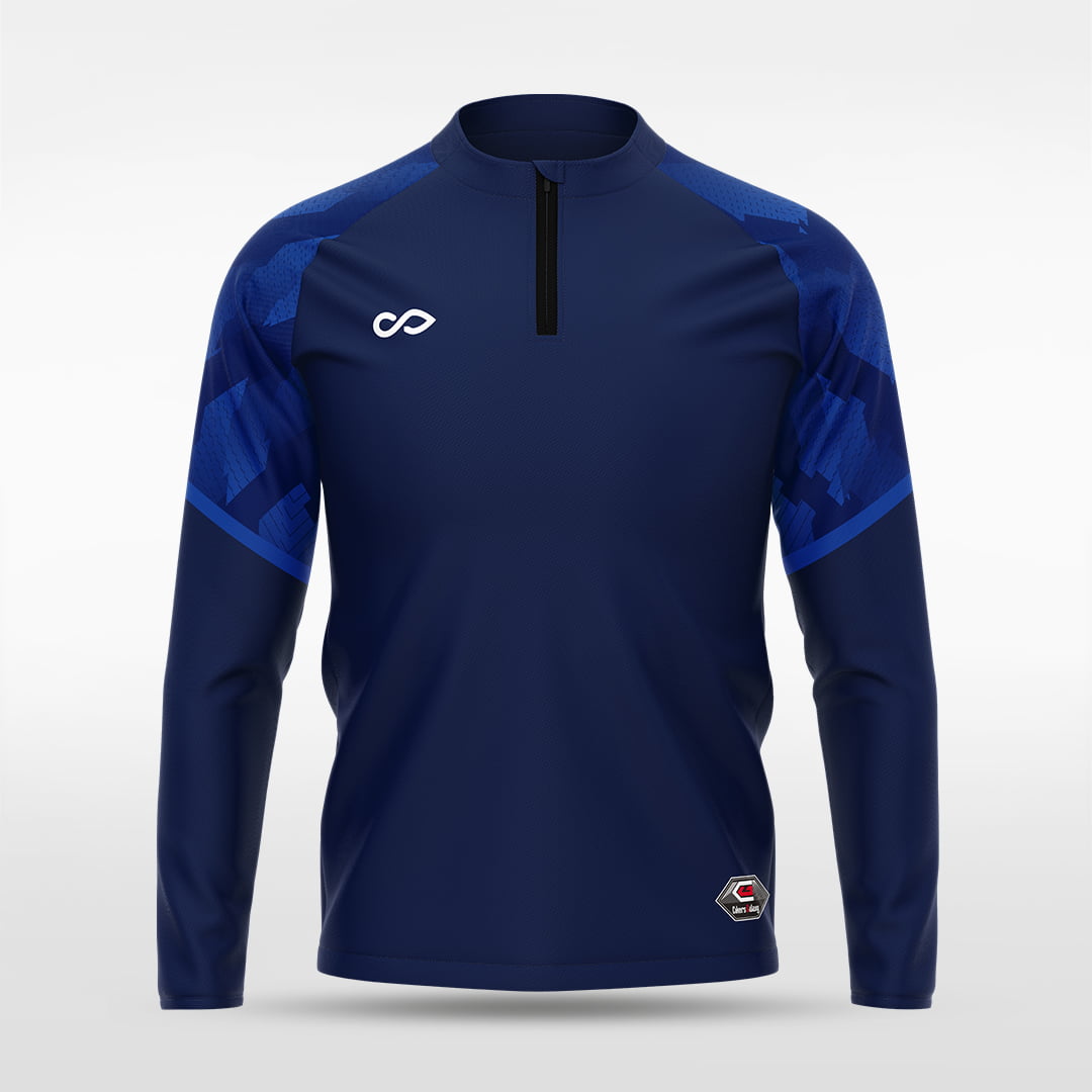 1/4 Half Zip Vanta Series Scalara - AT233XFFA3 navy