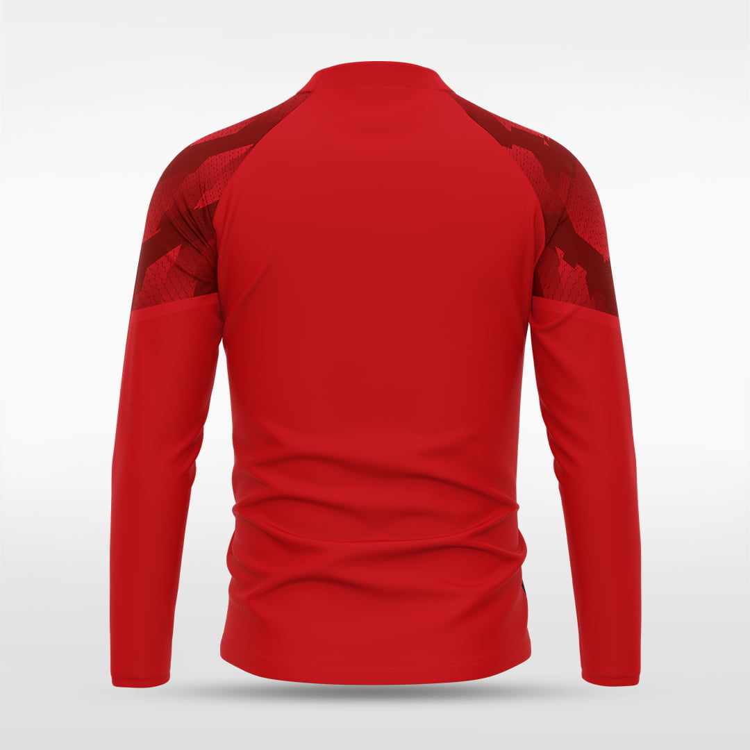 1/4 Half Zip Vanta Series Scalara - AT233XFFA3 red