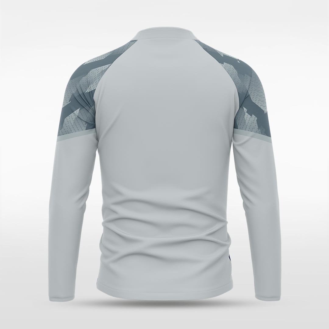 1/4 Half Zip Vanta Series Scalara - AT233XFFA3 silver