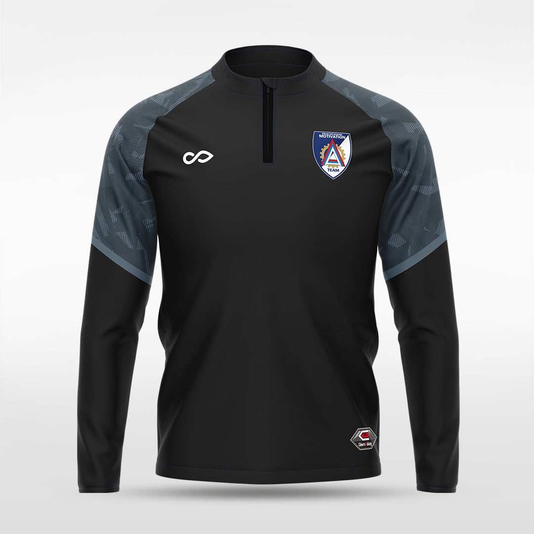 1/4 Half Zip Vanta Series Montara - AT233XFFB3 black