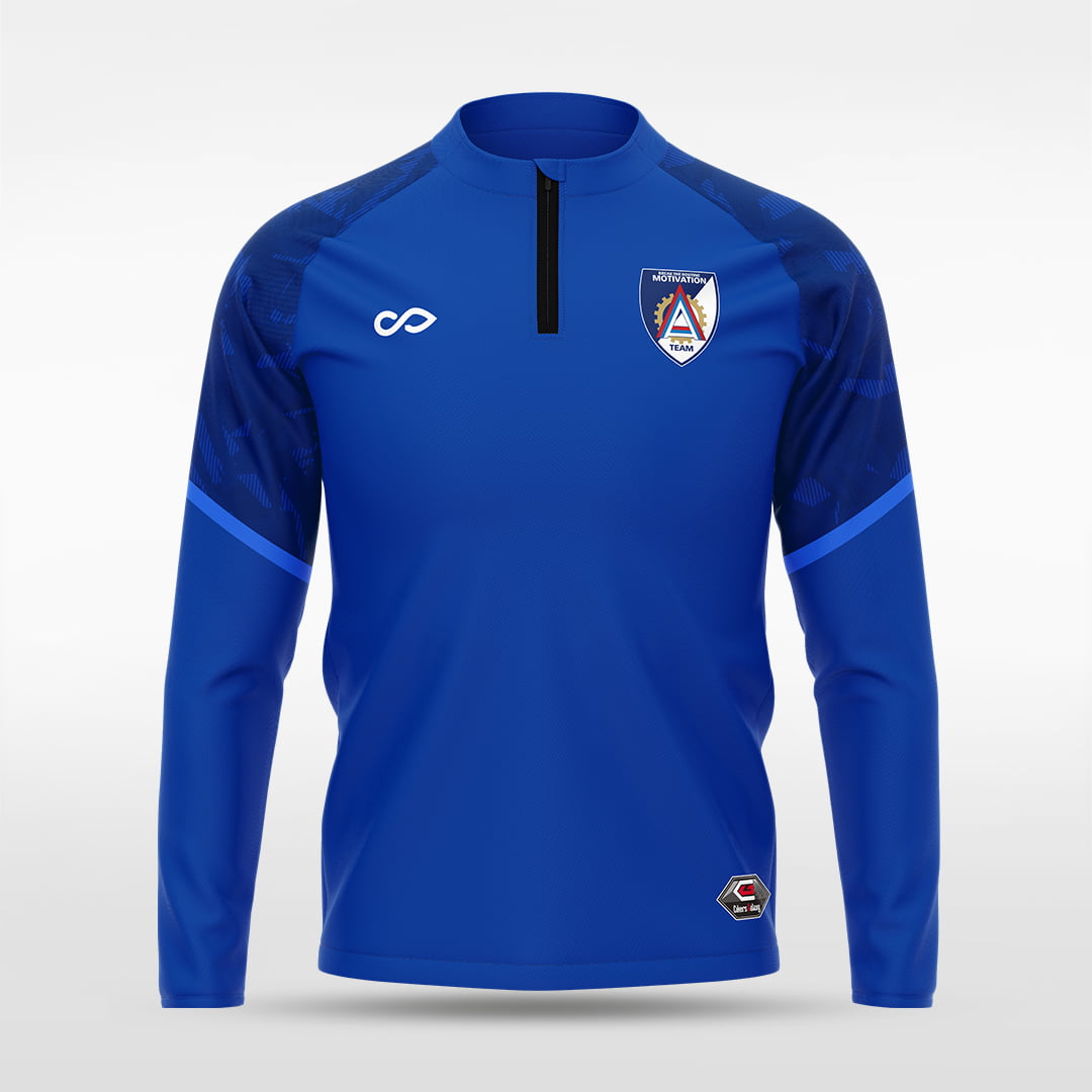 1/4 Half Zip Vanta Series Montara - AT233XFFB3 blue
