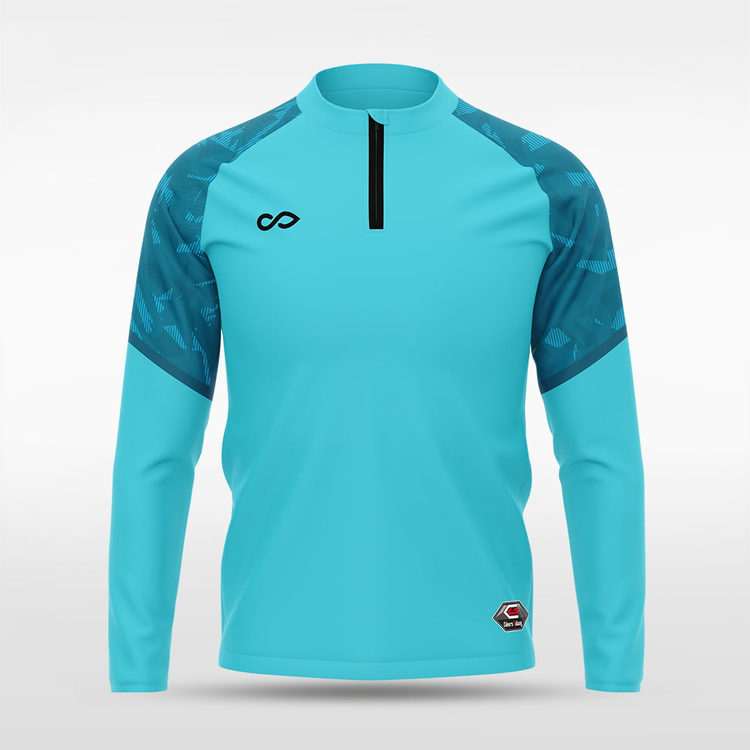 1/4 Half Zip Vanta Series Montara - AT233XFFB3 mediumspringgreen