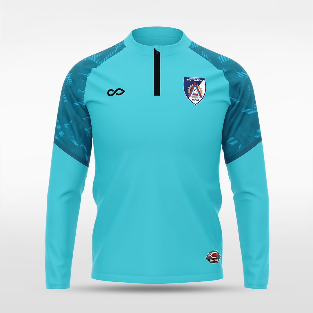 1/4 Half Zip Vanta Series Montara - AT233XFFB3 mediumspringgreen