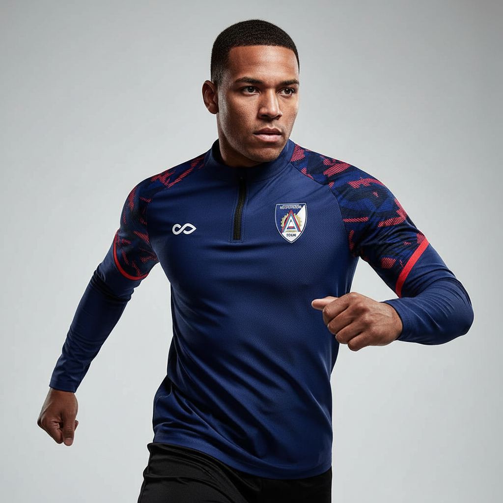 1/4 Half Zip Vanta Series Montara - AT233XFFB3 navy