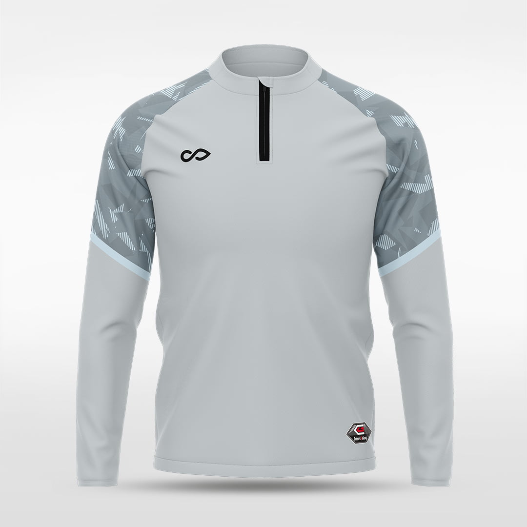 1/4 Half Zip Vanta Series Montara - AT233XFFB3 silver
