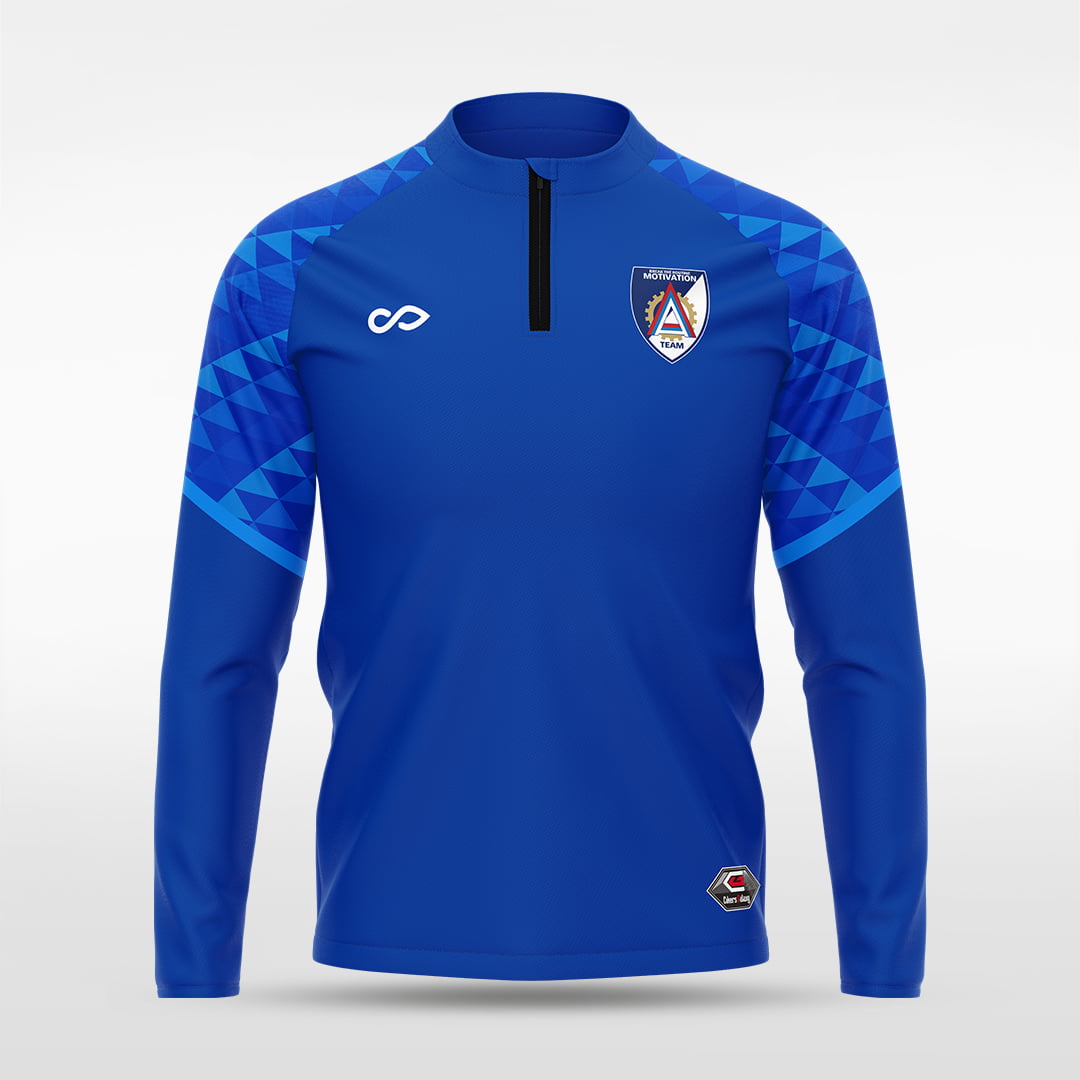1/4 Half Zip Vanta Series Vumara - AT233XFFC3 blue