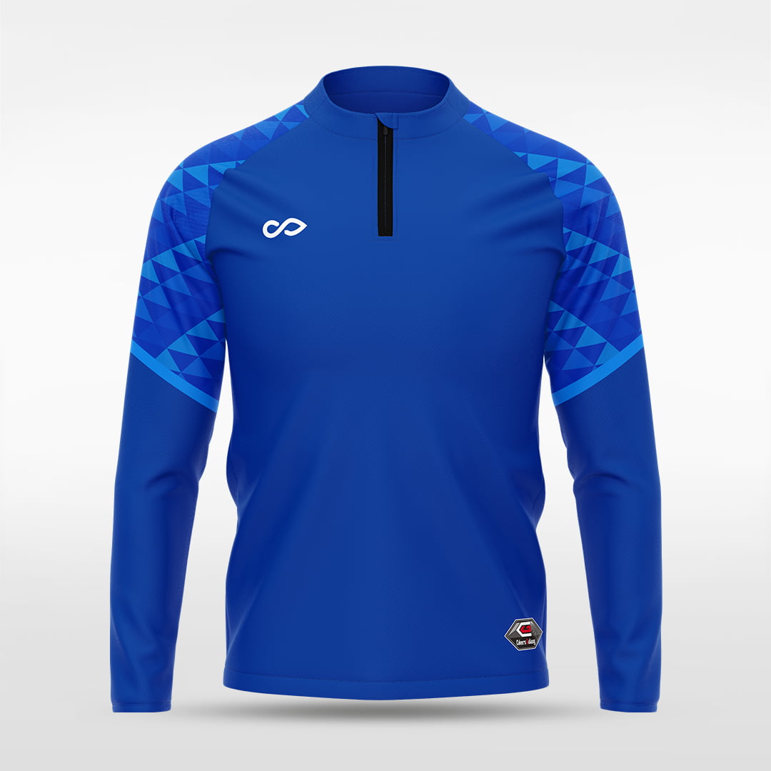 1/4 Half Zip Vanta Series Vumara - AT233XFFC3 blue