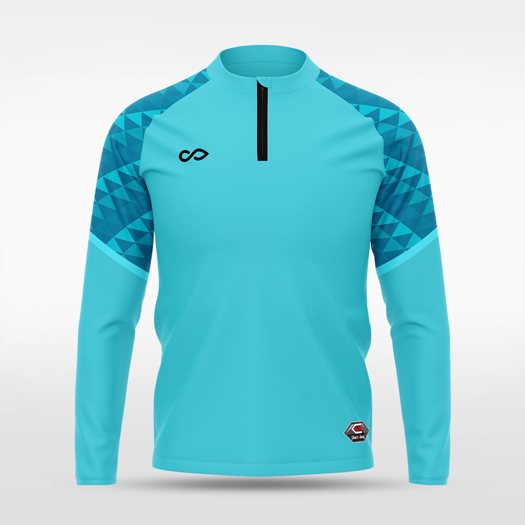 1/4 Half Zip Vanta Series Vumara - AT233XFFC3 mediumspringgreen